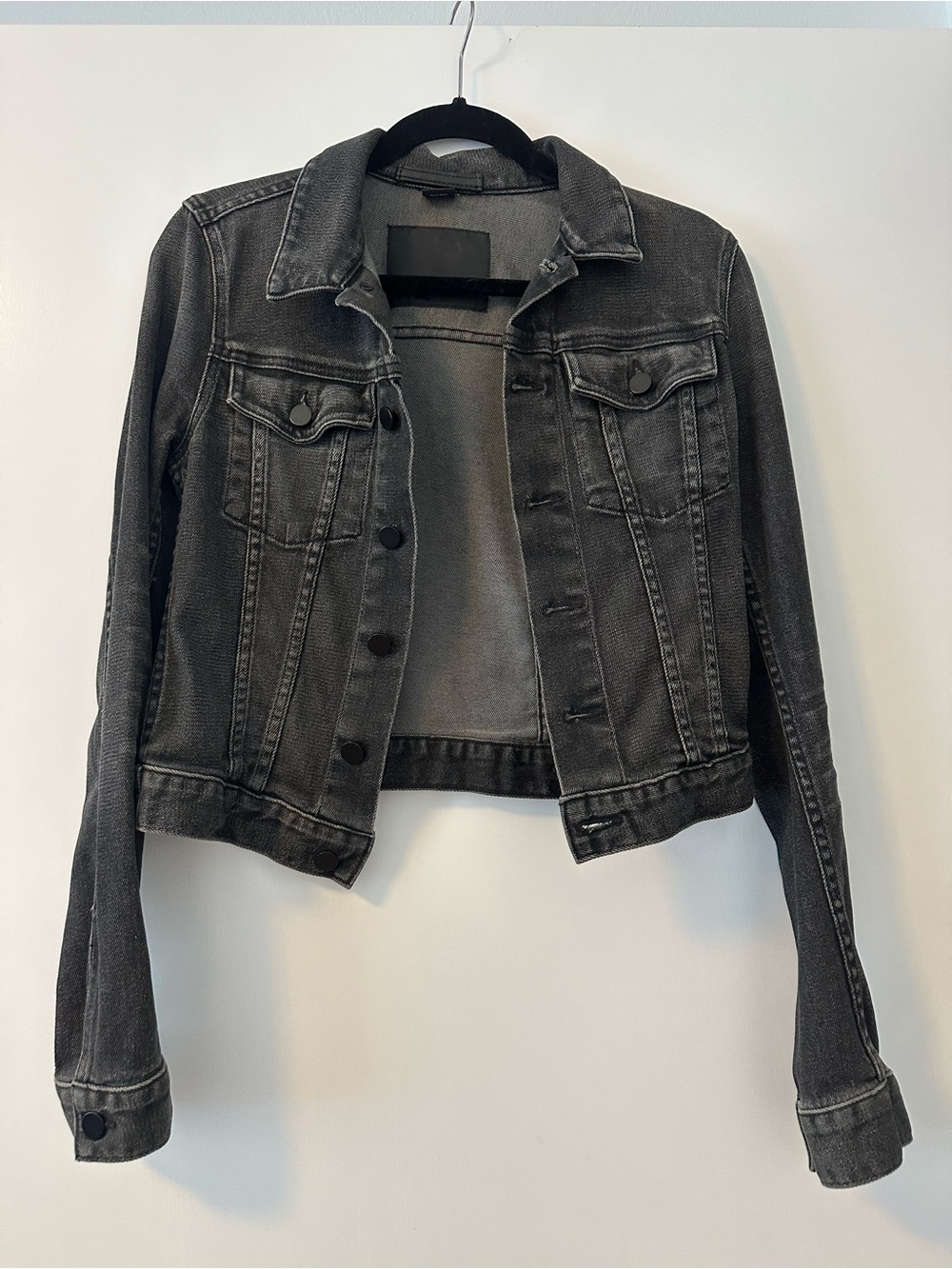 Alexander Wang Women's Black Denim Jacket